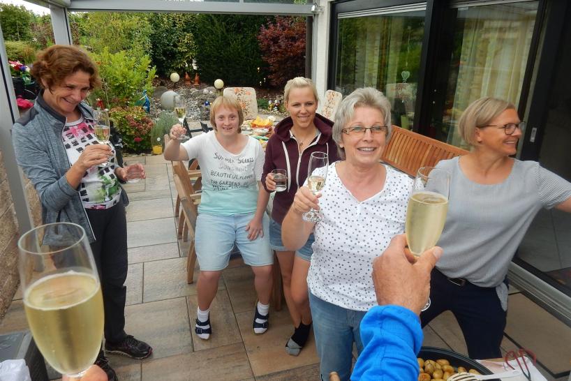 2019 - erst radeln (42 km) dann ...